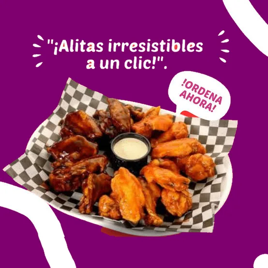 Alitas 24 piezas