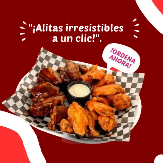 Alitas 16 piezas